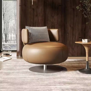 <span class=keywords><strong>Sillón</strong></span> <span class=keywords><strong>Giratorio</strong></span> Nórdico, Sofá Moderno Minimalista para Sala de Estar, Dormitorio, Balcón, Silla de Descanso Creativa para el Hogar <span class=keywords><strong>y</strong></span> Hoteles - Product Image 1