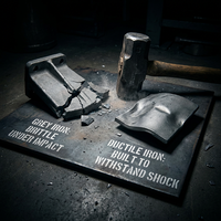 Fabrication FCD500 OEM Personnalisée Marque LF Certifiée ISO9001 Service de Fonderie de Sable en Fonte Ductile ASTM A536 et Fonte Nodulaire SG