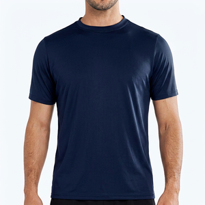 Camiseta Deportiva Personalizada para Hombre, Informal, Lisa, de Secado Rápido, Transpirable, Ajuste Regular, para Ejercicio, Fitness, Gimnasio y Actividades al Aire Libre - Product Image 1