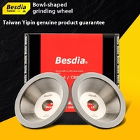 Besdia-Meule en alliage de diamant en forme de cuvette de première classe en acier au tungstène pour rectifieuse