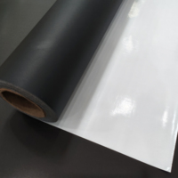 Expédition rapide, rouleau de bannière en PVC brillant 500 g/m², résistant aux UV, laminé à chaud, matériau publicitaire pour signalétique