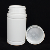 Emballage pharmaceutique de bouteille en plastique du HDPE 100ML pour la capsule de comprimé de pilule avec la couleur faite sur commande de bouchon à vis