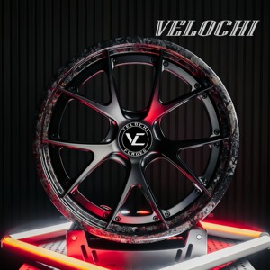 ล้อคาร์บอนไฟเบอร์ Velochi ขนาด 18 19 20 21 22 นิ้ว สำหรับรถยนต์นั่งส่วนบุคคล ล้อฟอร์จ 5x130 5x120 5x112 ล้อเว้าลึก - Product Image 1