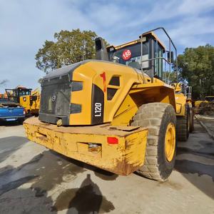 Chargeuse frontale Volvo d'occasion prête à l'emploi L120 6 tonnes, machine de construction, tracteur-chargeuse, moteur, pompe, boîte de vitesses, modèle 2018-2023 - Product Image 6