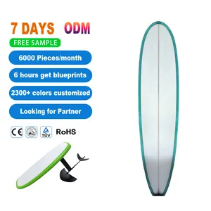 Oem 2023 Epoxy Surfplanken Schuim Sup Hardboard Peddel Watersport Draagvleugelboot Elektrische Surfplank