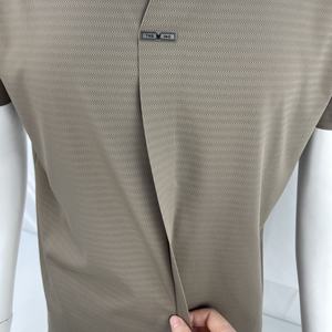 Patte décorative élégante UPF50 + revers Polo hommes été sans couture bord Anti-rides Polo t-shirt - Product Image 6