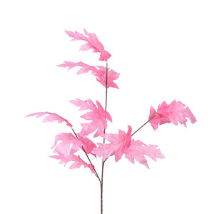 Décoration de table artificielle <span class=keywords><strong>en</strong></span> feuilles de chêne pour mariage à domicile, brise de table d'<span class=keywords><strong>automne</strong></span> avec arbres et paysage réalistes pour Pâques - Product Image 1