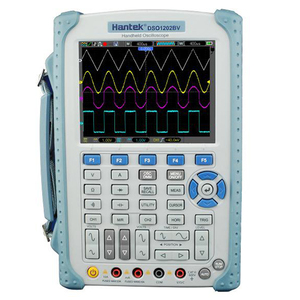 Hantek DSO1202BV 200MHz Osciloscopio portátil de 2 canales Multímetro de 6000 cuentas para laboratorio 1GSa / s - Product Image 1