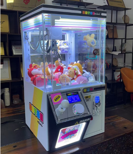 Mini Claw búp bê mô phỏng phổ biến Arcade kẹo Máy bán hàng tự động với đồng xu thanh toán 220V cho giải trí cho lứa tuổi 6 + - Product Image 1