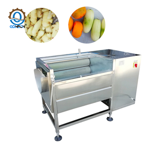 Qd Mech Bàn chải máy giặt bàn chải con lăn cà rốt sắn Máy làm sạch rau loại bàn chải làm sạch máy lột - Product Image 1