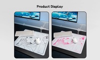 Tapis de souris ATK Anime Reverie 490mm*420mm*4mm – Grande taille optimale pour un contrôle stable des bras et des poignets, idéal pour les joueurs ambidextres