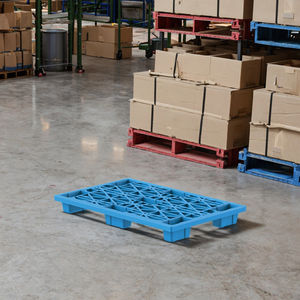 พาเลทพลาสติกโพลีเอทิลีนรีไซเคิลเป็นมิตรกับสิ่งแวดล้อมขนาด1150*740*120มม. พาเลทสำหรับอุตสาหกรรมหนัก - Product Image 5
