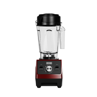 Licuadora RANBEM de Alta Velocidad para Uso Comercial y Doméstico, 2200W, Motor de Cobre Puro, 8 Velocidades, 6 Cuchillas, Trituradora de Hielo, 2000ml