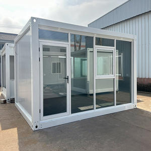 Contenedor de envío prefabricado personalizado de 20 pies y 40 pies, casas modulares, casas con marco de acero para escuela, hotel, uso al aire libre, paneles sándwich - Product Image 4