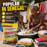 Lessive en poudre pour machine à laver Sénégal, haute mousse, détergent en poudre pour le linge