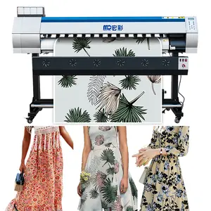 Laagste Prijs 1.6M 1.8M Groot Formaat Kleurstof Sublimatie Printer Textiel Warmte Overdracht Drukmachine Prijs