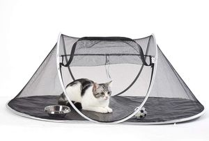 Venta al por mayor Pop Up Cat <span class=keywords><strong>House</strong></span> Tent Indoor Portable <span class=keywords><strong>Pet</strong></span> Carpa Exterior <span class=keywords><strong>Pet</strong></span> Recinto Carpa portátil para gatos Perros pequeños Viajes al aire libre - Product Image 3