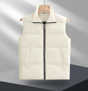 Gilet en duvet personnalisé pour homme et femme, veste en coton épaisse et chaude, veste sans manches pour l'hiver et les activités de plein air - Product Image 5