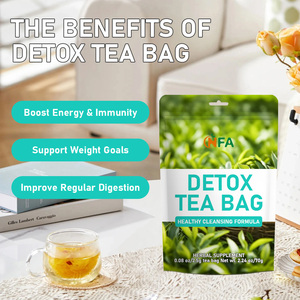Thé détox en sachet le plus vendu, complément à base de plantes avec thé vert Sencha et feuille d'ortie, stimule l'énergie et soutient l'immunité, aide à atteindre les objectifs de perte de poids - Product Image 6