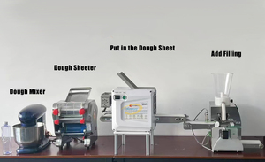 Mesin pembuat pangsit kecil semua dalam satu, 110V/220V Semi otomatis beberapa penggunaan - Product Image 4