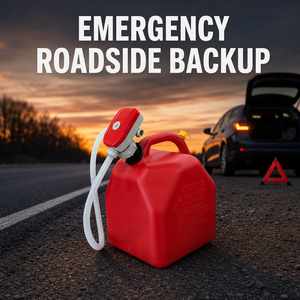 Kit de pompe de transfert de carburant d'urgence pour le bord de la route, pompe électrique auto-amorçante 5V DC, pompe manuelle pour voiture, siphon à carburant portable en plastique - Product Image 1