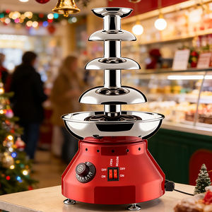 Fontaine à chocolat de mariage, machine à fontaine à chocolat multi-niveaux en acier inoxydable. - Product Image 5