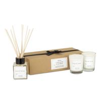 Boîte en carton rigide parfumée, diffuseur de bougie et de parfum fraise, haut de gamme, couvercle avec ruban, 50 pièces