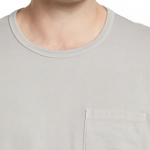 Heather grey – ensemble unisexe CVC à manches courtes, t-shirt ras du cou de qualité supérieure - Product Image 1