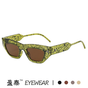 Yingtai Eyewear Cat Eye Sunglasses UV400 PC <b>Frame</b> Unisex Street Style - Product Image 3