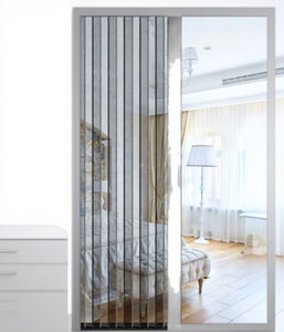 Aluminum Sliding Doors With Mosquito <b>Net</b> french sound insulation insulated glass NFRC rated <b>for</b> residential - Product Image 5