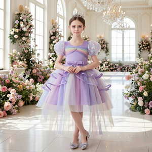 Rainbow Unicorn Dresses - Party Princess Costumes for Girls