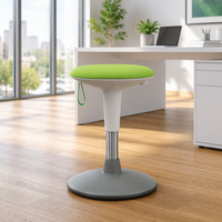 Tabouret ergonomique pour adultes, chaise de bureau réglable en hauteur pour le télétravail