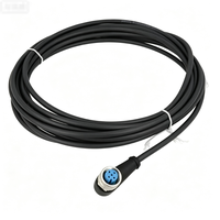Nouveau câble de connexion PLC industriel d'origine M12 SICK YG2A14-050UB3XLEAX Référence 2095767 5m Connecteur femelle à angle droit