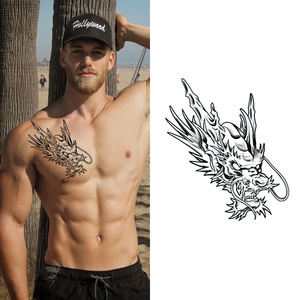 Juice Herbal Bras <span class=keywords><strong>Tatouage</strong></span> Non-réfléchissant Semi Permanent Ins Vent Mâle Cravate Foncé <span class=keywords><strong>Fleur</strong></span> Bras Femme Étanche Faux <span class=keywords><strong>Tatouage</strong></span> Autocollant - Product Image 3