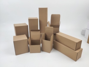 Boîte d'emballage longue sur mesure, impression numérique gratuite, carton d'emballage pour le transport, carton ondulé recyclable - Product Image 2