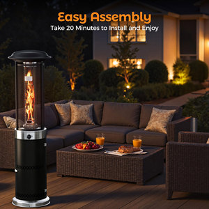 <span class=keywords><strong>Calentador</strong></span> <span class=keywords><strong>de</strong></span> Patio a Gas con Certificación CE/ETL, 36,000 BTU, Acero Inoxidable, Portátil con Ruedas, <span class=keywords><strong>Calentador</strong></span> <span class=keywords><strong>de</strong></span> Propano para Espacios Públicos y Calefacción Exterior - Product Image 6