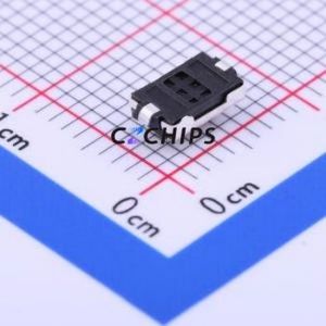 RS-285G05A2-URT Tactile Switch SMD,3.6x6mm Switch Single Pole Single Throw Rectangle Button 1.6N Vertical Mount - Product Image 2