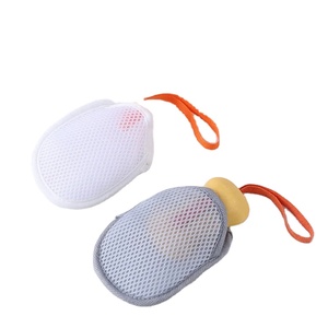 Red de Espuma para Baño, Bolsa de Jabón de Doble Cara, Esponja Exfoliante Corporal, Bolsa de Malla para Jabón de Baño - Product Image 1