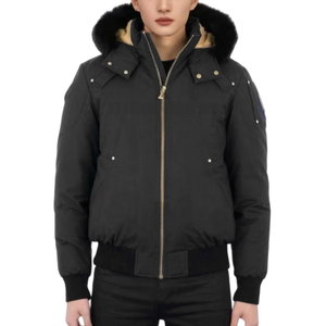 Veste <span class=keywords><strong>d</strong></span>'<span class=keywords><strong>hiver</strong></span> en duvet de haute qualité pour homme <span class=keywords><strong>Moose</strong></span>, veste matelassée à capuche, veste bomber en fourrure de renard du Canada pour homme - Product Image 1