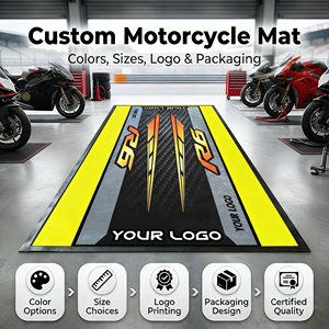 <span class=keywords><strong>Tapis</strong></span> <span class=keywords><strong>de</strong></span> présentation pour moto sur mesure, robuste et imperméable, pour atelier <span class=keywords><strong>de</strong></span> modification - Product Image 1
