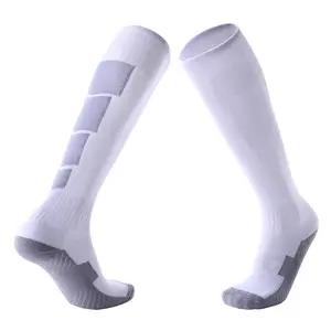 Nefes özel Logo diz çorap koşu bisiklet hemşire futbol sıkıştırma Premium spor çoraplar