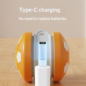 Fabricant de balles intelligentes interactives pour chiens 360°, port de charge USB, jouet interactif pour chats, ensemble de balles roulantes - Product Image 3