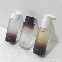Tonique à l'acide hyaluronique au riz noir Haruharu pour peaux sensibles, sans parfum, hydratant, apaisant, resserre les pores, élimine les points noirs