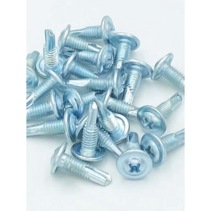 Tornillos autorroscantes hexagonales <span class=keywords><strong>de</strong></span> acero al carbono multifuncionales Clase 8.8, cincados, para <span class=keywords><strong>hormigón</strong></span> con arandela, ¡Excelente <span class=keywords><strong>precio</strong></span>! - Product Image 4