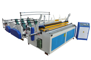 Papel higiénico baño tejido Toilte rollo de papel de corte de papel de la máquina de progreso producto máquinas precio - Product Image 2