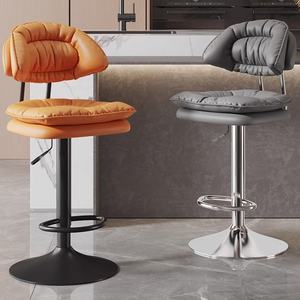<b>Bar</b> Stool Modern Minimalist <b>High</b> Stool <b>Bar</b> <b>Chair</b> Lifting Armchair Beauty Front Desk Swivel <b>Chair</b> Home <b>Chair</b> - Product Image 4