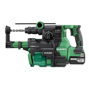 Marteau perforateur électrique HiKOKI 18V sans balais avec système de collecte des poussières pour béton, bois et acier - Product Image 1