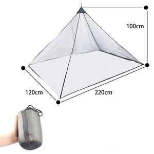 Mosquitera para Camping con Bolsa de Transporte, Ligera y Compacta, Red Protectora Contra Insectos para Supervivencia, Compatible con Sacos de Dormir y Tiendas de Campaña - Product Image 1