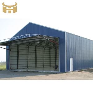 عالية الجودة هيكل الصلب الطائرات الحظارات المطار مستودعات البناء السريع - Product Image 1