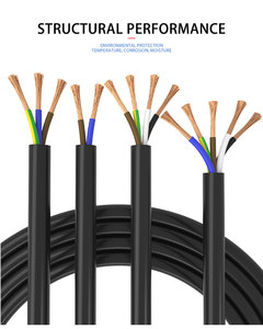 Tùy chỉnh <span class=keywords><strong>1</strong></span> 2 3 4 6 8 10 12AWG linh hoạt công nghiệp cáp cao su 10mm2 50mm2 2 3 4 <span class=keywords><strong>5</strong></span> lõi soow stoow sjoow cho dây điện - Product Image 5